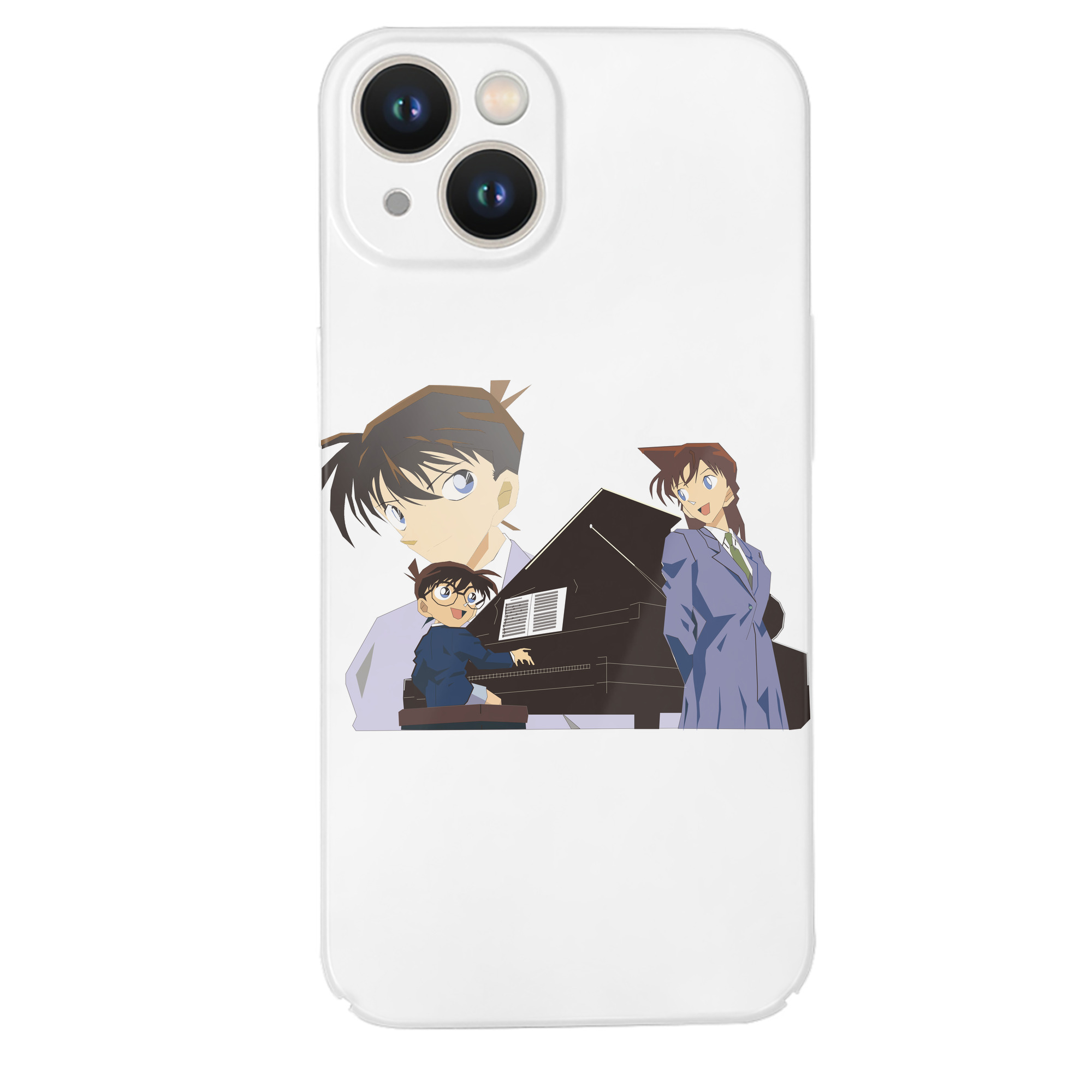 （画像用） 名探偵コナン 毛利 蘭 もうり らん、モーリ ラン Detective Conan Rachel Moore 【iPhone 14シリーズ対応】ハードケース